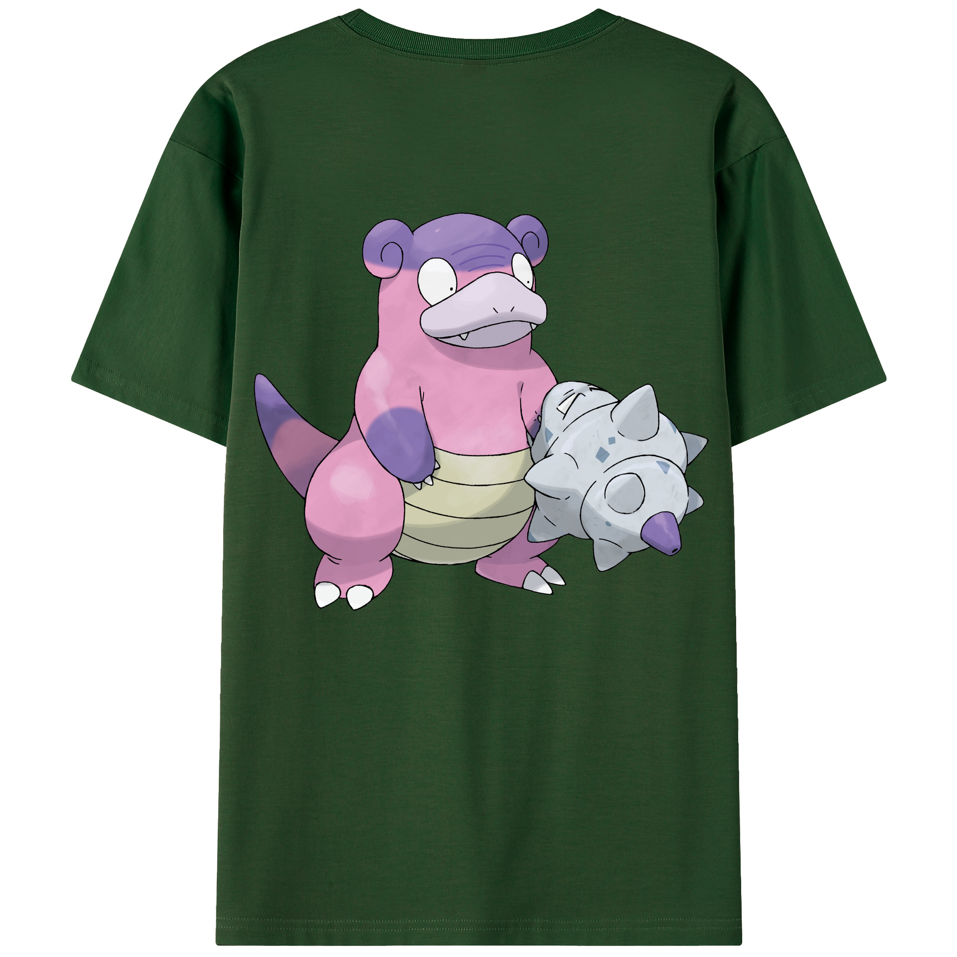 （画像用） ポケットモンスター Pokémon 綿100％半袖Tシャツ（背面プリント）